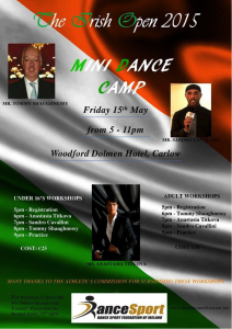 Mini Dance Comp @ Woodford Dolmen Hotel | Carlow | Ireland