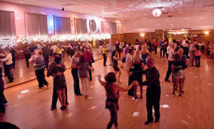 social dancing large room